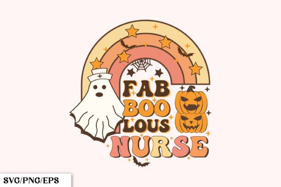 Fab Boo Lous Nurse, Halloween Nurse SVG