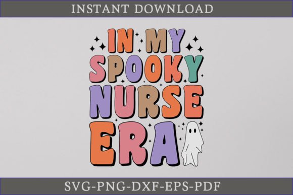 In My Spooky Nurse Era Halloween Graphics