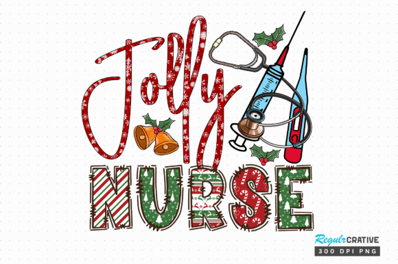 Jolly Nurse Png Design: Graphics for Crafts
