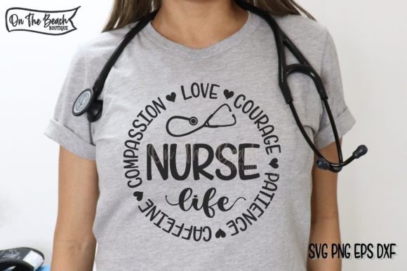 Nurse SVG Cutting PNG Sublimation
