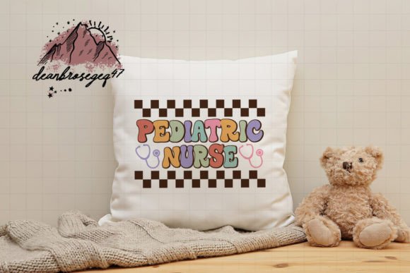 Pediatric Nurse LifePng: Graphics for Crafts & Small Business Branding