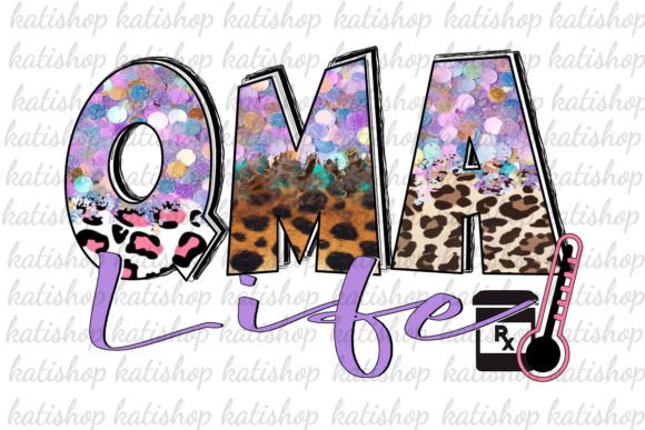 QMA Life Medical Glitter Sublimation: Graphics for Crafts