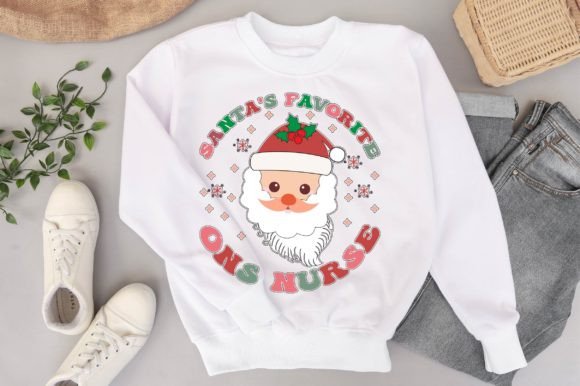 Santa's Favorite Ons Nurse Graphics and Crafts